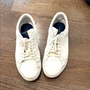 Cole Haan men’s White Classic Low-Top Sneakers